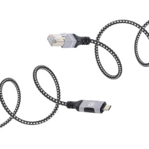 USB Type C to RJ45 Male Ethernet 3.0  2m