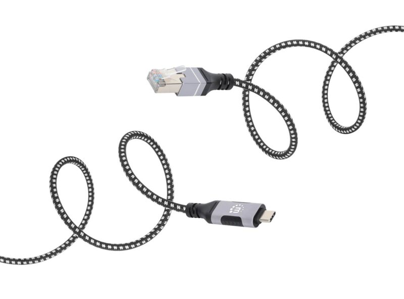 USB Type C to RJ45 Male Ethernet 3.0  2m