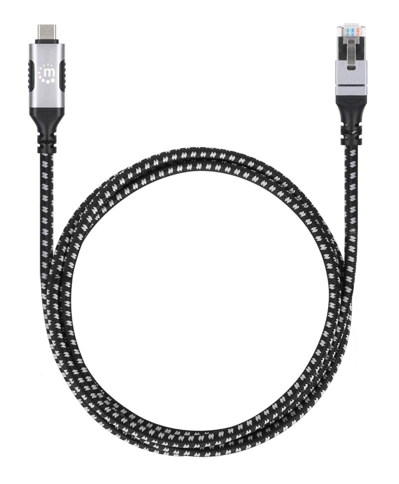 USB Type C to RJ45 Male Ethernet 3.0  2m