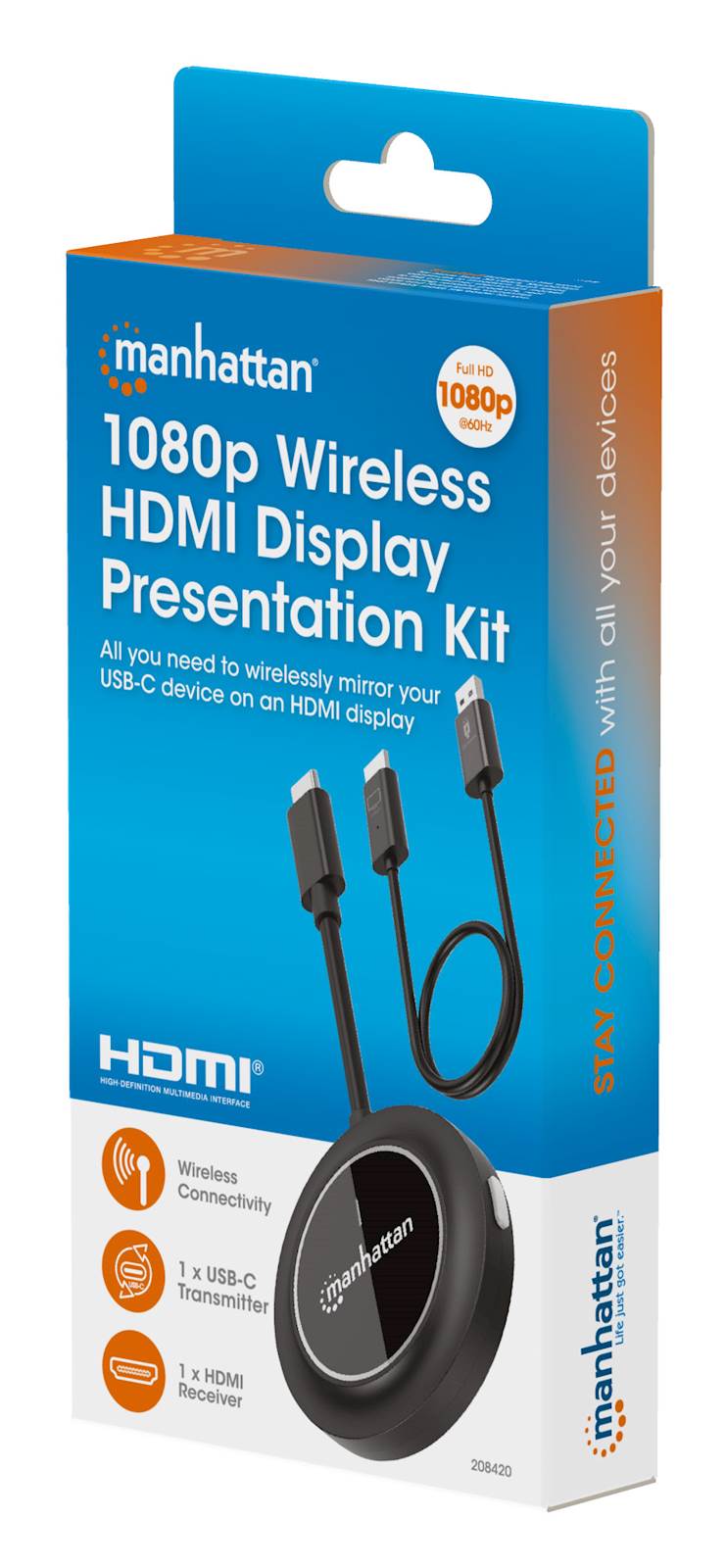 MH BREZŽIČNI HDMI KOMPLET ZA PREDSTAVITVE USB-C