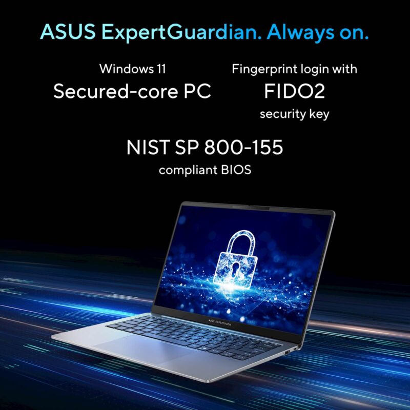 ASUS ExpertBook P5 P5405CSA-WB258V8D0X Ultra 7 258V/32GB/SSD1TB/14" WQXGA/400-nits/BL KEY/W11Pro