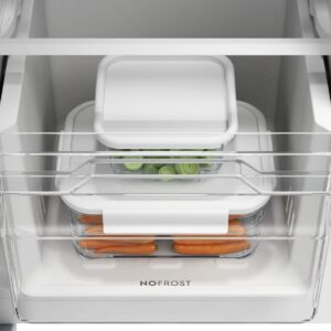 Ameriški hladilnik Electrolux EAT6ME53E0, črno steklo Ameriški hladilnik Electrolux EAT6ME53E0, črno steklo