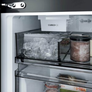 Hladilnik HAIER HCR79F18CHMB, 182,5 cm, C, 700 l, 4-vratni, Črna