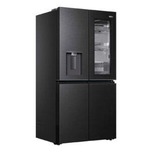 Hladilnik HAIER HCW99F18DHMB, 182,5 cm, D, 700 l, 4-vratni, Črna