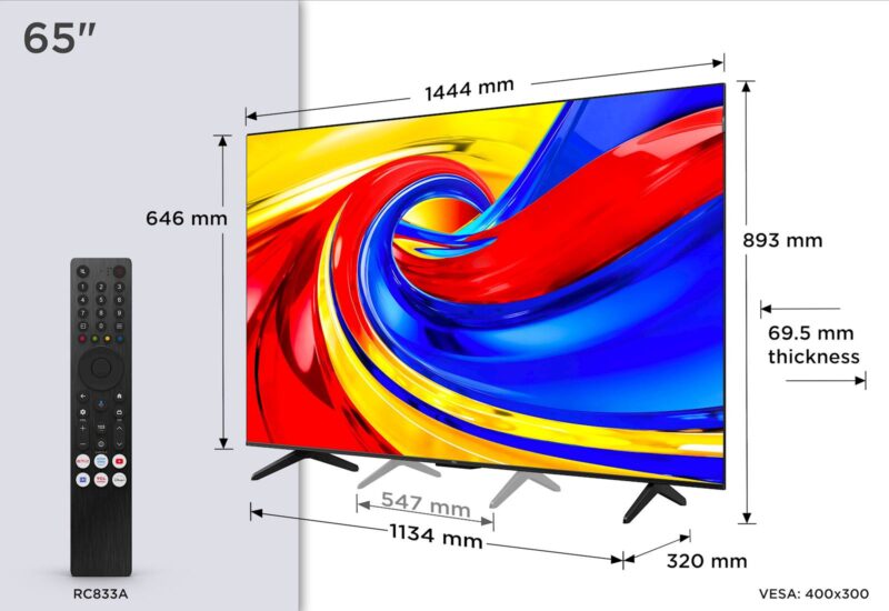 TCL 55 Premium QLED TV 65P7L TCL 65 Premium QLED TV 65P7L