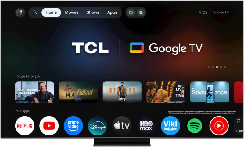 TCL 75 Premium SQD-Mini LED TV 75C7L