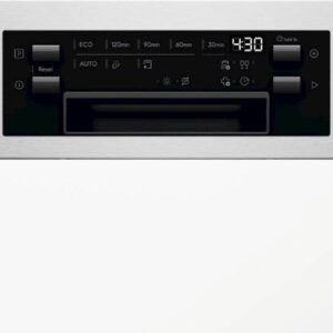 Delno vgradni pomivalni stroj Electrolux E62ID220S, 60 cm