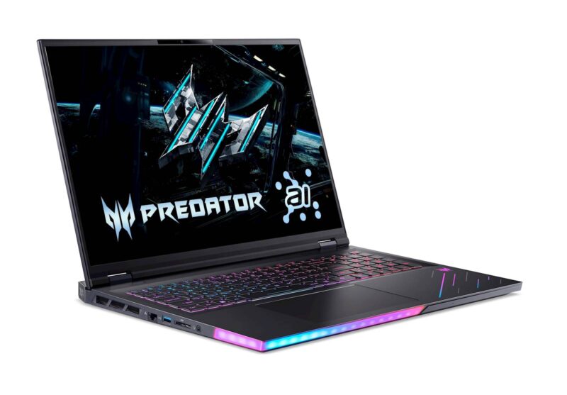 Prenosnik ACER PH18-73-99ZZ Ultra 9 275HX/64GB/SSD 1TB/18'' WQXGA 250Hz/RTX 5080/W11P/AI