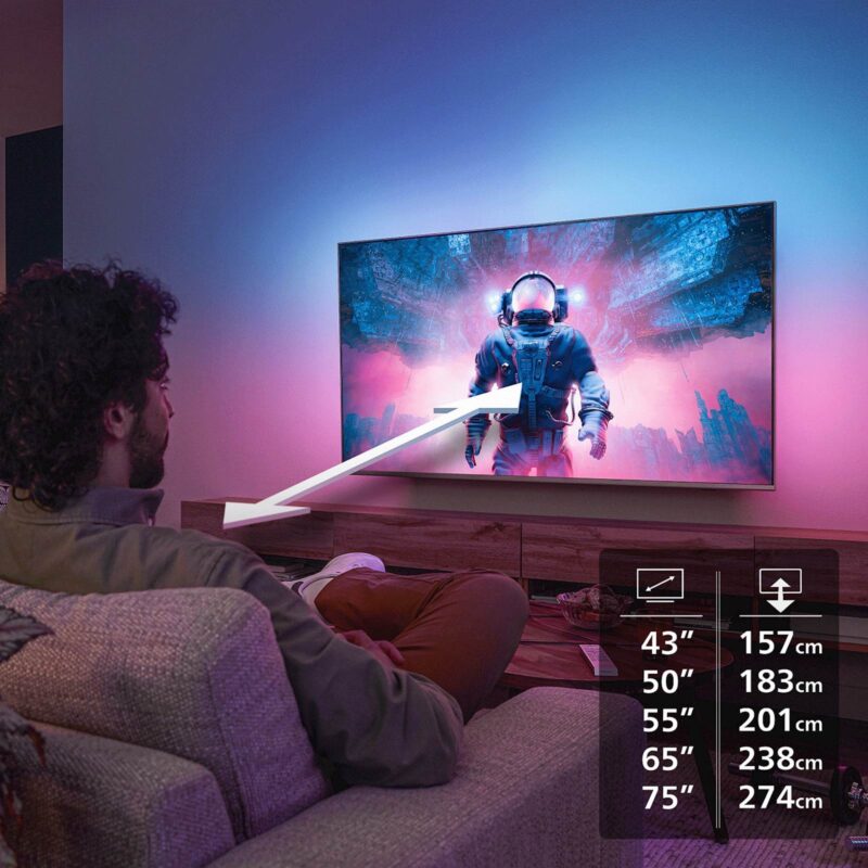 QLED TV PHILIPS 43PQS8611