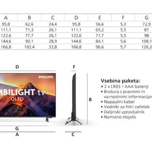 QLED TV PHILIPS 65PQS8611 QLED TV PHILIPS 65PQS8611