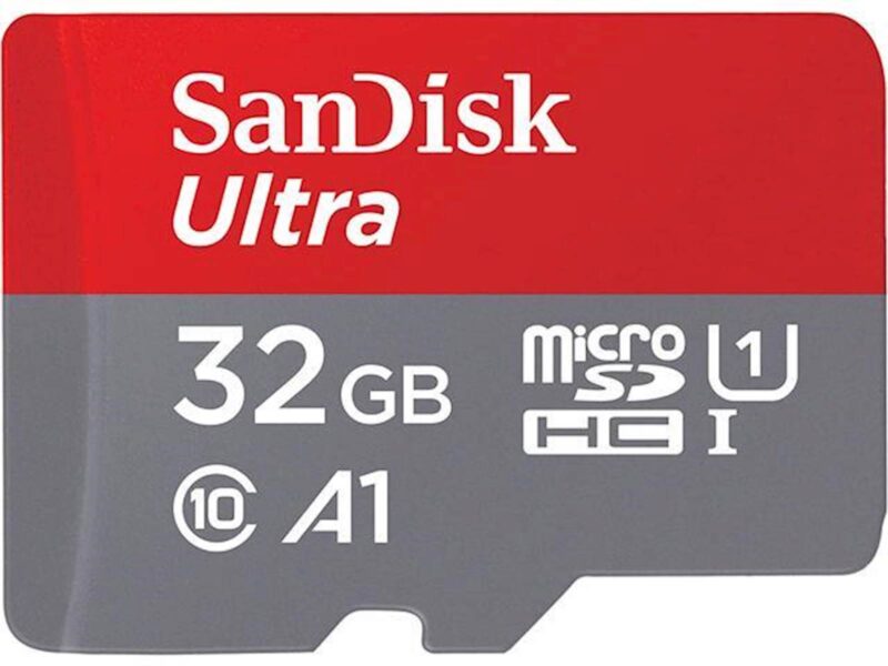 SDHC SanDisk micro 32GB Ultra, 120MB/s, UHS-I, C10, A1