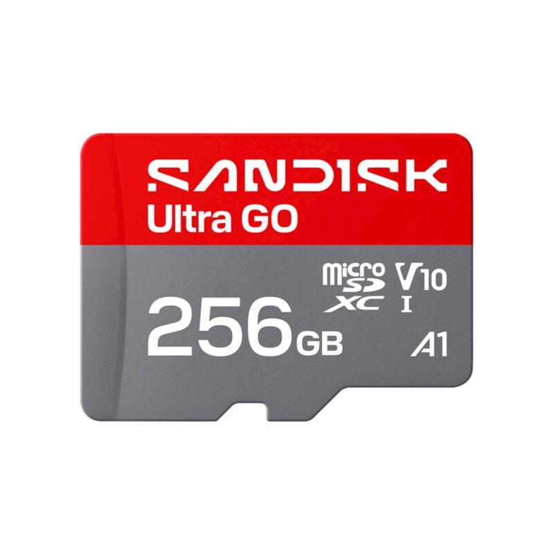 SDXC SanDisk micro 256GB Ultra GO, 190MB/s, UHS-I, V10, A1