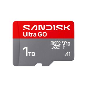 SDXC SanDisk micro 1TB Ultra GO, 190MB/s, UHS-I, V10, A1