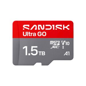 SDXC SanDisk micro 1,5TB Ultra GO, 190MB/s, UHS-I, V10, A1