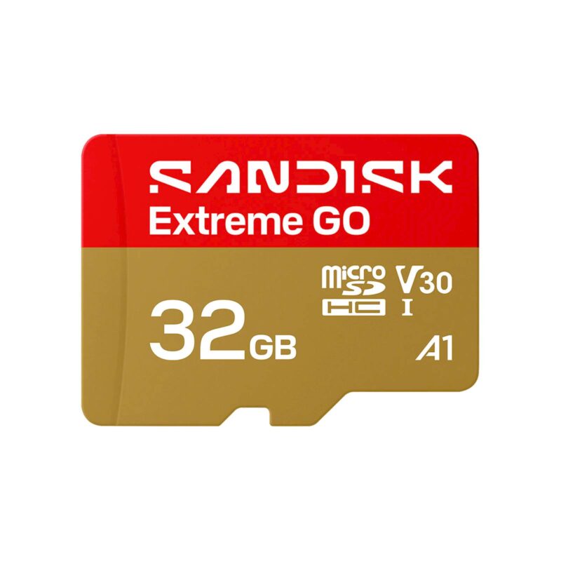 SDHC SanDisk micro 32GB Extreme GO, 100/60MB/s, UHS-I, V30, U3, A1