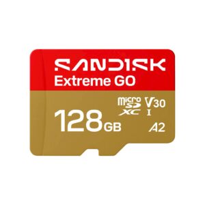 SDXC SanDisk micro 128GB Extreme GO, 240/120MB/s, UHS-I, V30, U3, A2