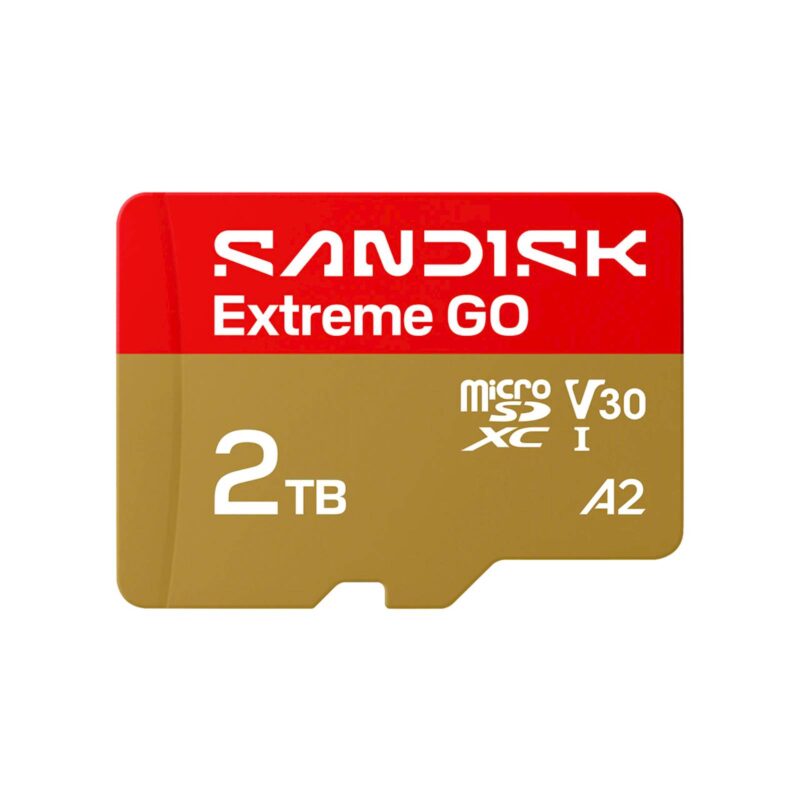 SDXC SanDisk micro 2TB Extreme GO, 240/150MB/s, UHS-I, V30, U3, A2