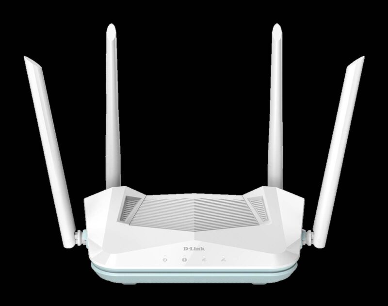 D-Link brezžični usmerjevalnik R15/E, WiFi 6 (AX1500), 4 antene, 3x Gigabit LAN D-Link brezžični usmerjevalnik R15/E, WiFi 6 (AX1500), 4 antene, 3x Gigabit LAN