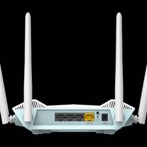 D-Link brezžični usmerjevalnik R15/E, WiFi 6 (AX1500), 4 antene, 3x Gigabit LAN D-Link brezžični usmerjevalnik R15/E, WiFi 6 (AX1500), 4 antene, 3x Gigabit LAN