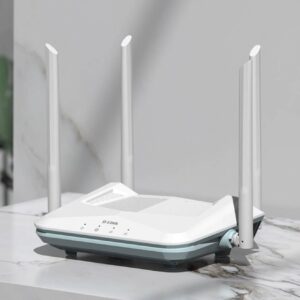 D-Link brezžični usmerjevalnik R15/E, WiFi 6 (AX1500), 4 antene, 3x Gigabit LAN D-Link brezžični usmerjevalnik R15/E, WiFi 6 (AX1500), 4 antene, 3x Gigabit LAN
