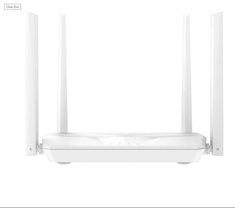 D-Link usmerjevalnik S12/E, WiFi AC1200, 4x zunanje antene, 3x Gigabit LAN