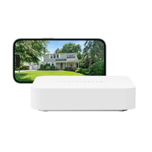 Reolink PoE NVR snemalnik NVS4E, 6 kanalov, 4x PoE, do 12MP, do 8TB HDD, Lokalno AI iskanje