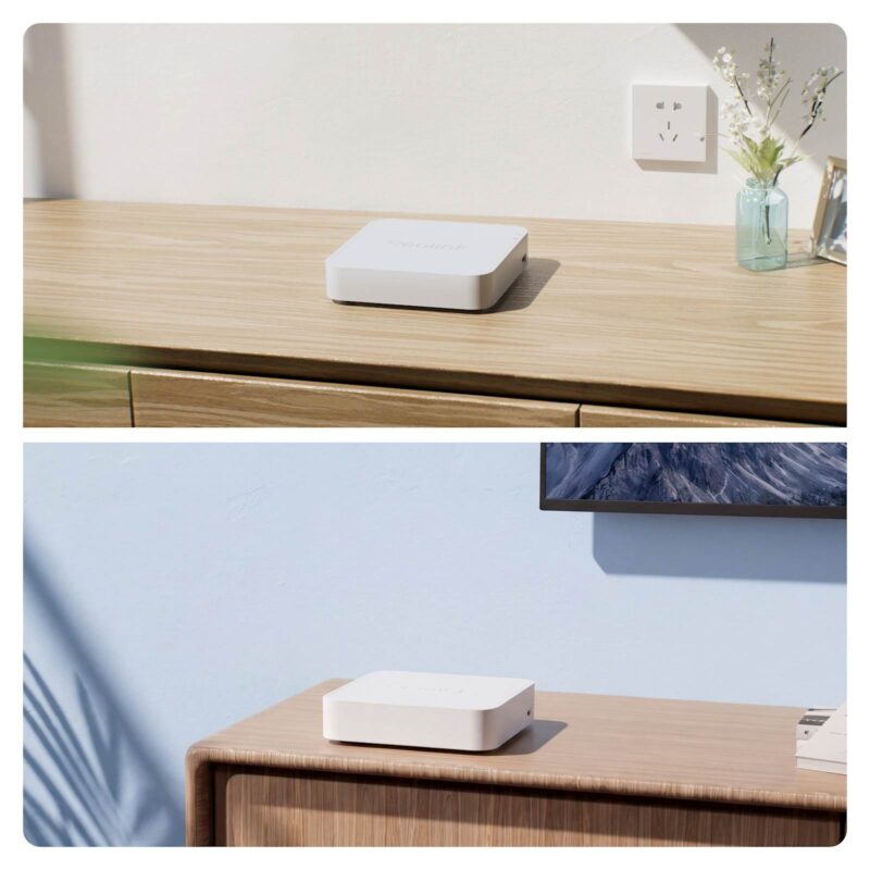 Reolink PoE NVR snemalnik NVS4E, 6 kanalov, 4x PoE, do 12MP, do 8TB HDD, Lokalno AI iskanje