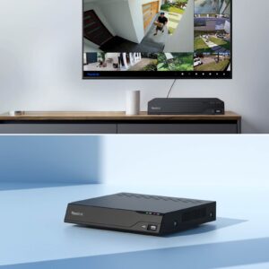 Reolink PoE varnostni komplet NVS8-5MB4-V2, 8-kanalni NVR + 4 kamere, 5MP, 2TB HDD, Barvni nočni vid