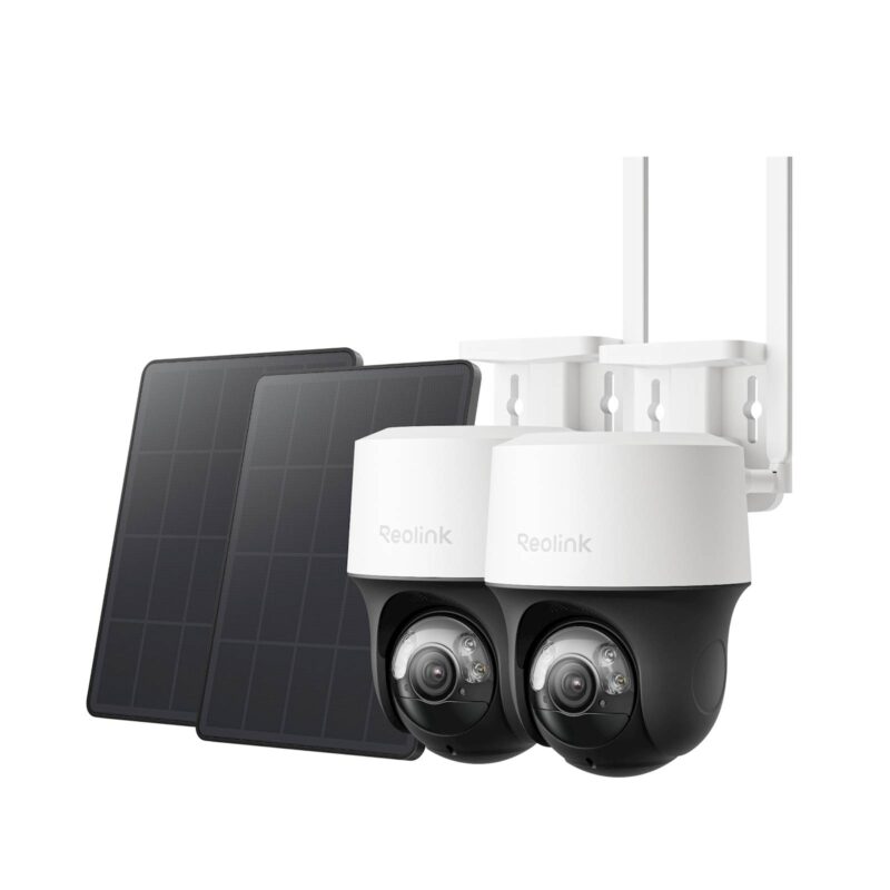 Reolink 4G solarna PTZ kamera Go Series G420S (Go PT S Lite), 2K, vgrajena SIM, avtomatsko sledenje