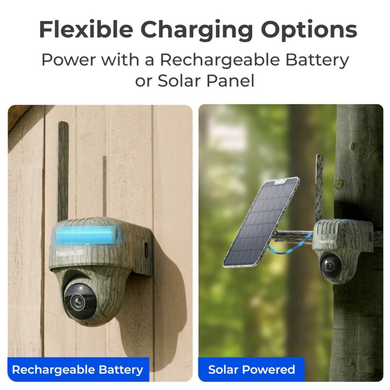 Reolink Go Ranger PT / Go Series G450 with Solar Panel 2 – Auto tracking