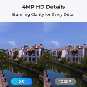 Reolink WiFi bullet kamera Lumus E430, 4MP, 2K, Barvni nočni vid, AI zaznavanje, dvojni alarm
