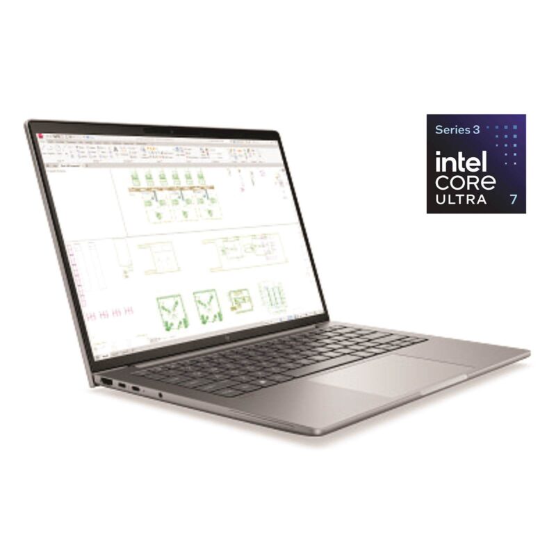 Prenosnik HP ZBook 8 G2i 14 U7-356H/24GB/SSD 1TB/14''WUXGA 400 60Hz/RTX PRO 500 6GB/W11Pro