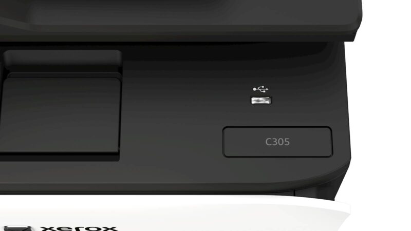 Večfunkcijska barvna laserska naprava XEROX C305
