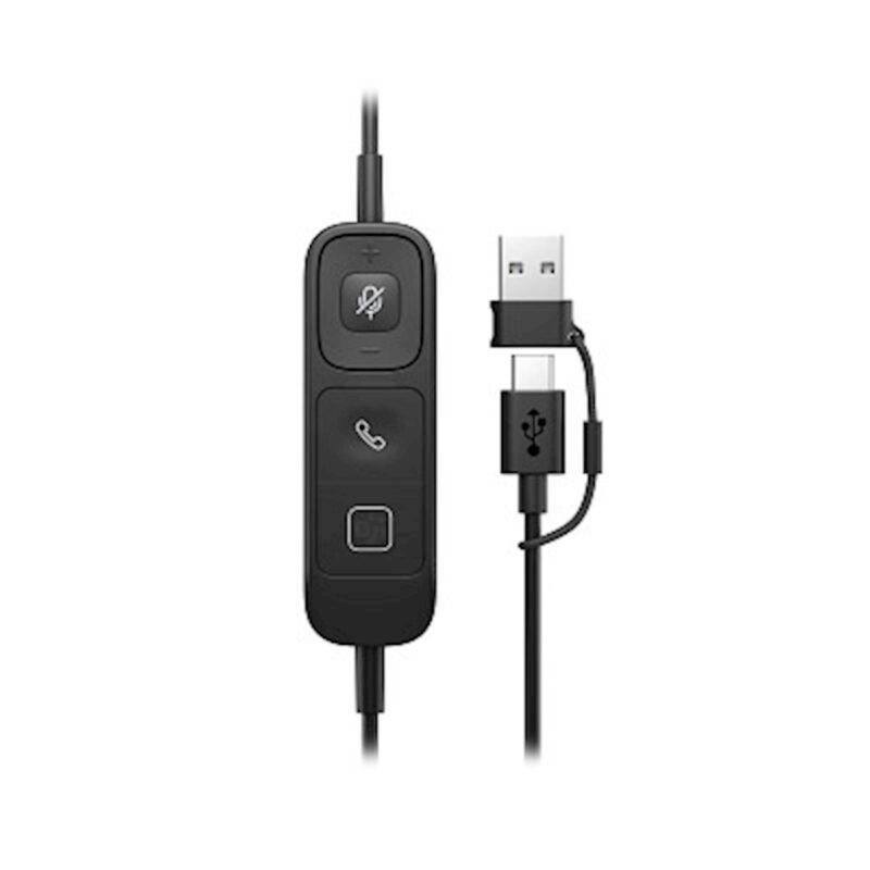 Monaural slušalke HP Poly Mission 615 USB-C/A Monaural slušalke HP Poly Mission 615 USB-C/A