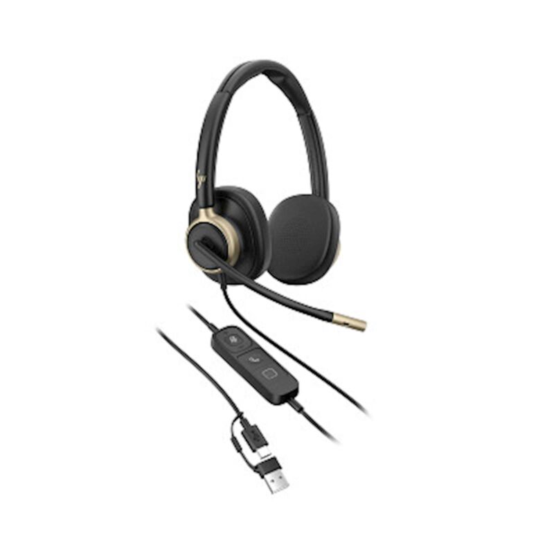 Stereo slušalke HP Poly Mission 825 USB-C/A Stereo slušalke HP Poly Mission 825 USB-C/A