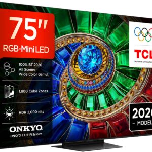 TCL 75 RGB-Mini LED TV 75RM7L