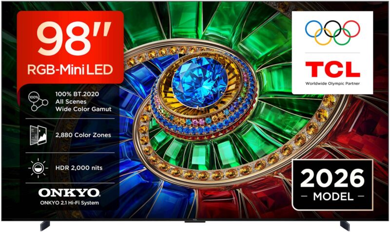 TCL 98 RGB-Mini LED TV 98RM7L