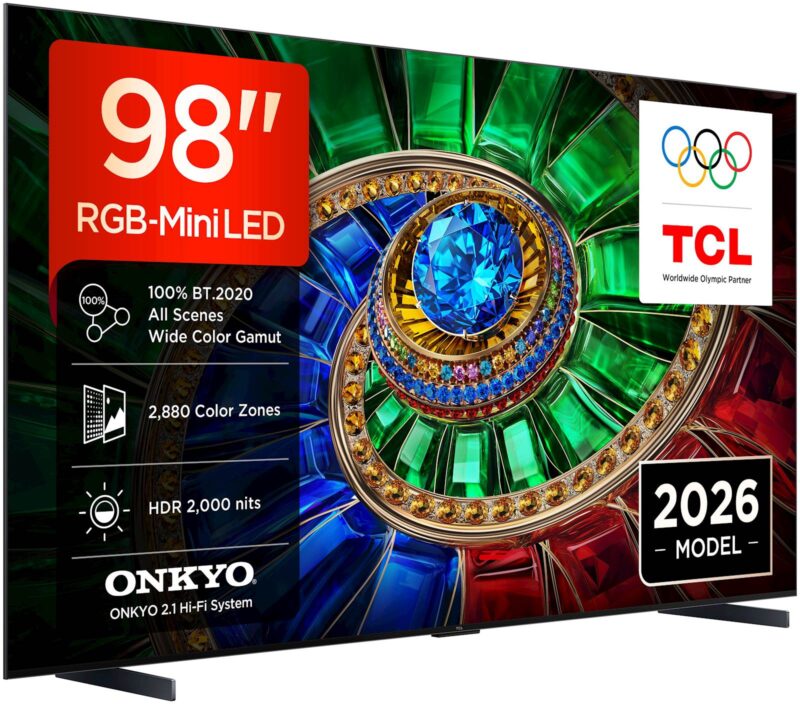 TCL 98 RGB-Mini LED TV 98RM7L