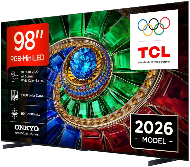 TCL 98 RGB-Mini LED TV 98RM7L