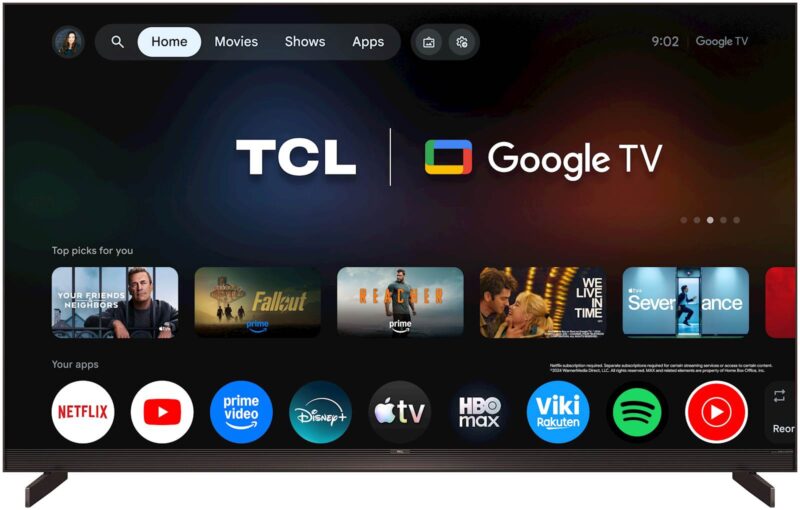 TCL 75 Premium SQD-Mini LED TV 75X11L