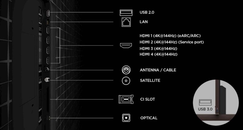 TCL 85 Premium SQD-Mini LED TV 85X11L