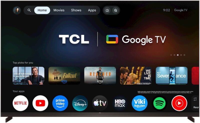 TCL 85 Premium SQD-Mini LED TV 85X11L